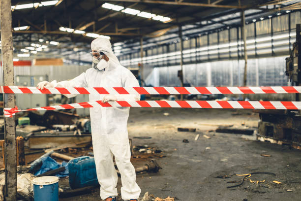 Professional Crime Scene Cleanup technician working in Kennesaw, GA